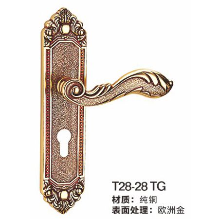 T28-28TG純銅鎖|高檔室內(nèi)門鎖|鎖具批發(fā)|門鎖廠家